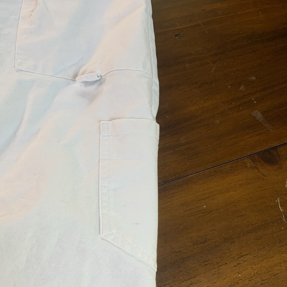 Lioness white denim painter’s pants jeans, size Medium - Picture 5 of 10